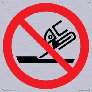 Prohibition: Do not use for face grinding